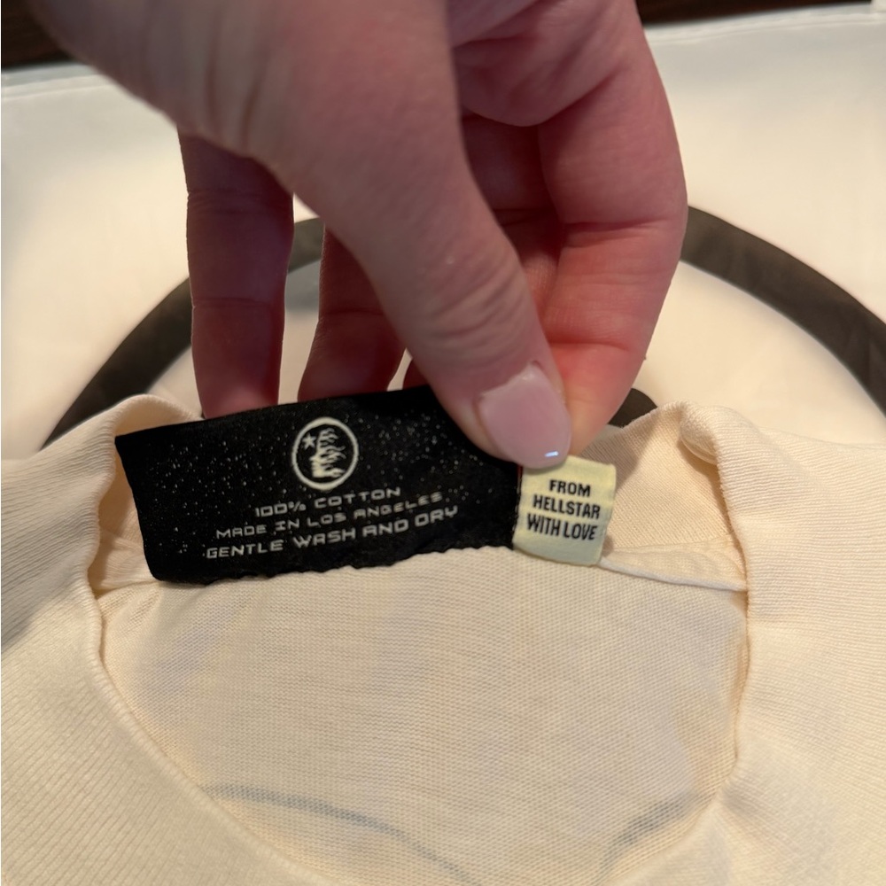 Hellstar Studios Basic T-Shirt 'White' NWT - image 2